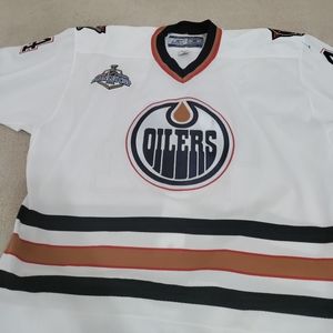 Authentic on-ice game jersey Oilers #44